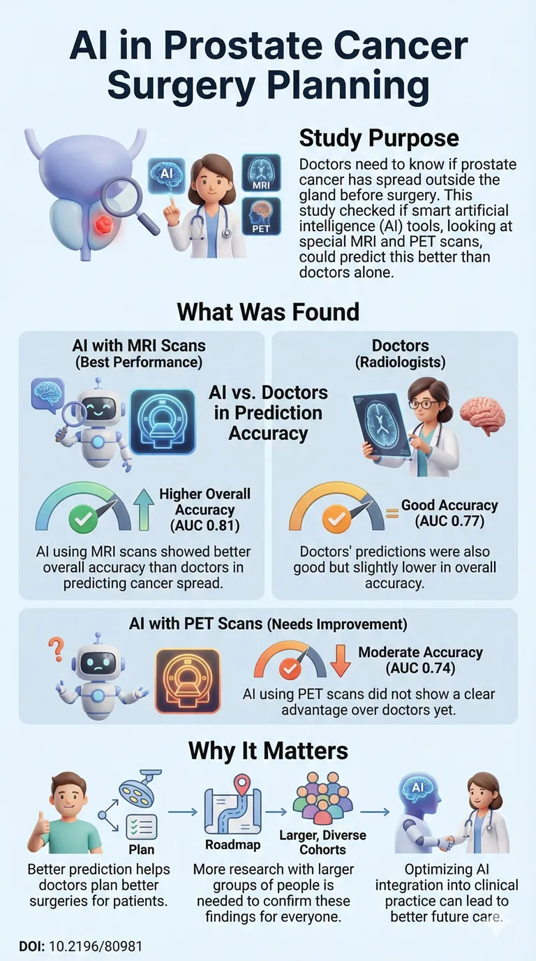Can AI Help Predict How Far Prostate Cancer Has Spread?