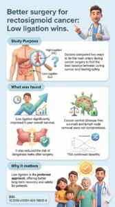 Low Versus High Ligation of Inferior Mesenteric Artery in Rectal and Sigmoid Cancers A Systematic Review, Meta-analysis, and Trial Sequential Analysis DOI 10.1245s10434-025-