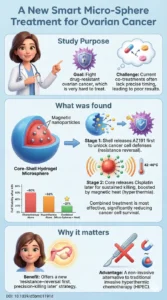 Core-shell hydrogel microspheres with sequential drug release and magnetothermal synergy for drug-resistant ovarian cancer.DOI 10.1039d5bm01191d