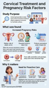 Association between cervical conization and pregnancy outcomes A nationwide population-based cohort study.DOI 10.1371journal.pone.0341660