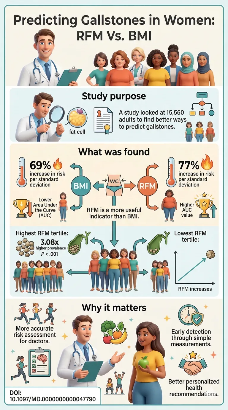 Association between relative fat mass and increased prevalence of gallstone disease in American adults A cross-sectional study.DOI 10.1097MD.0000000000047790