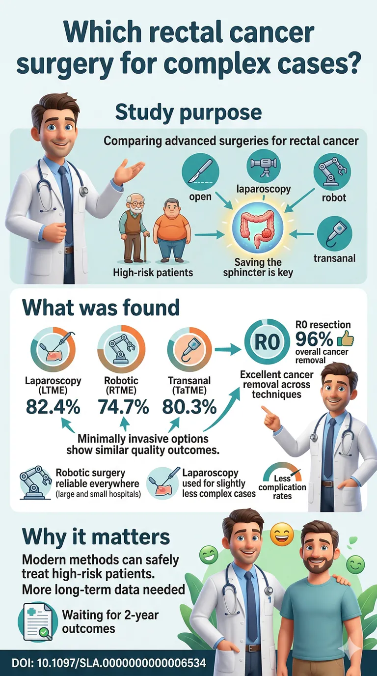 Rectal Cancer Surgery: Which Method Works Best.