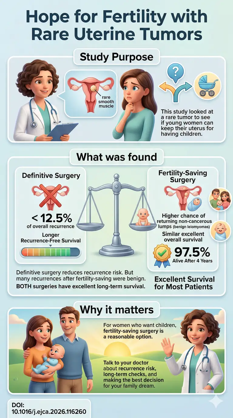 Can You Preserve Fertility with Rare Uterine Tumors? What This Study Shows