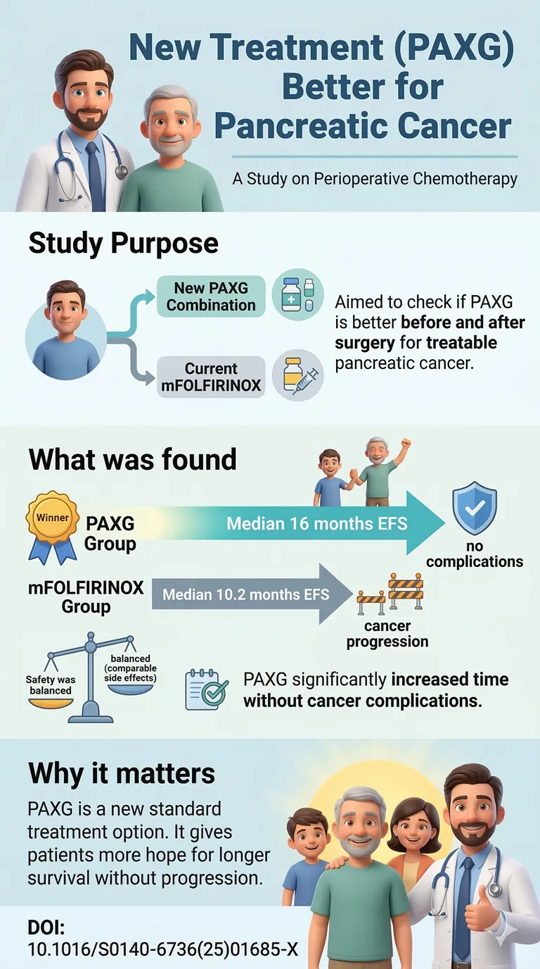 New Chemotherapy Combination May Improve Outcomes Before Pancreatic Cancer Surgery