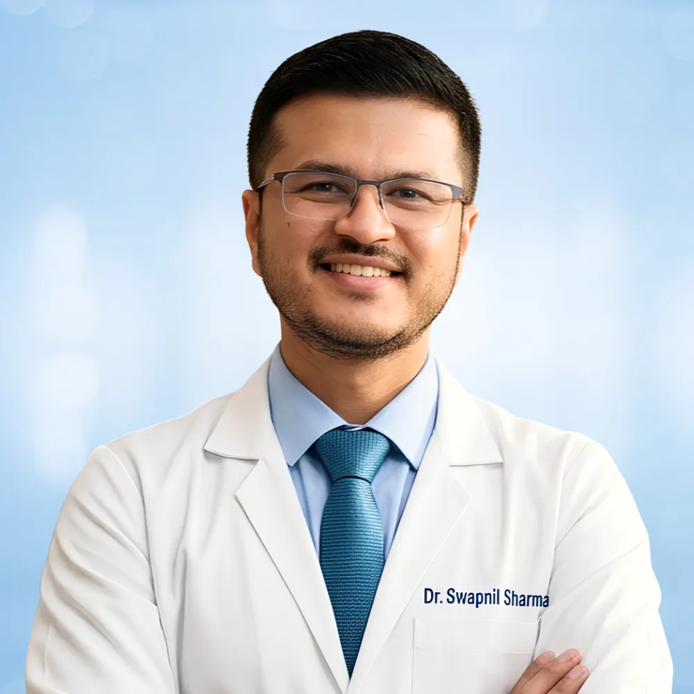 Dr Swapnil Sharma, Consultant Surgical Oncologist, Apollo Hospitals Ahmedabad