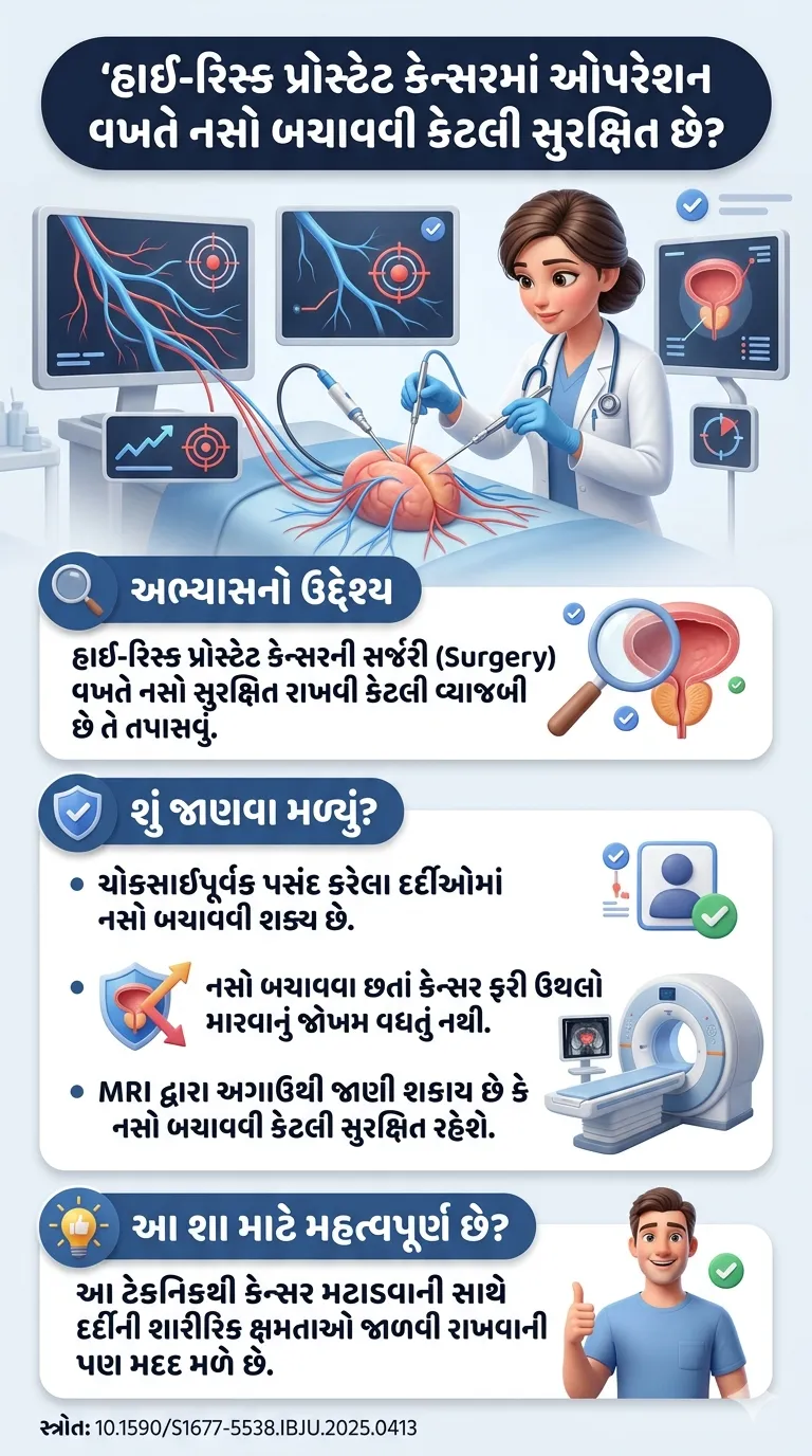 Safe to Spare Predictors of Oncological Safety for Nerve-Sparing Technique during Robot-Assisted Radical Prostatectomy in High-Risk DOI 10.1590S1677-5538.IBJU.2025.0413